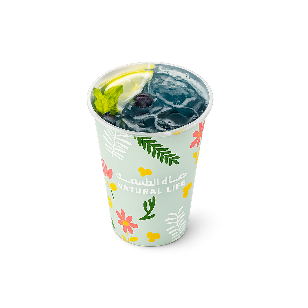موهيتو توت أزرقBlueberry Mojito